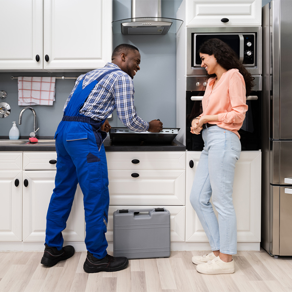 what kind of warranty do you offer on your cooktop repair services in Whiteface TX